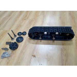 Lightweight 60mm Pitch 20 Link Robot Rubber Tracks