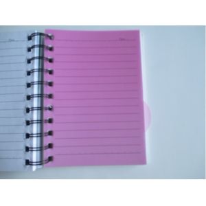 A6 hardcover spiral notebook for back to school