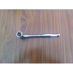 Bi-Head Adjustable Wrench Scaffolding Swingover Spanner Chrome Finish