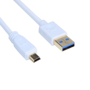 Wholesale USB3.0 AM to mini 10pin USB cable 1.5M White,blue.black from china suppliers