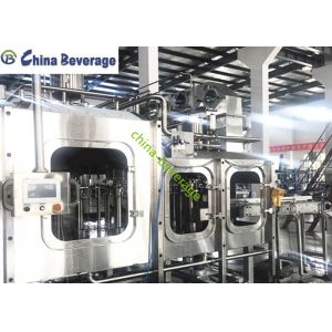 Packing Juice Filling Machine Multi Head Rotary Single - Room Feeding