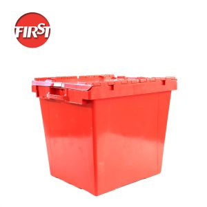 Large Industrial Solid Box Logistics Warehouse Packaging Stack Nest Plastic