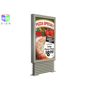 Wholesale Outdoor Waterproof Scrolling Light Box Free Standing Shopping Mall With 2 Sided from china suppliers