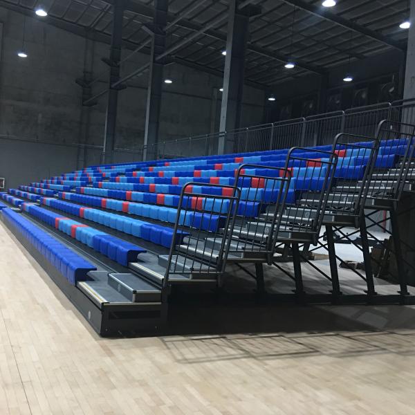 Aluminum Alloy Retractable Bleacher Seating With Custom Options