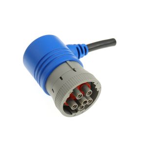 Heavy Duty J1939 Male To Female Extension OBD Cable For Vehicle Gateway Install