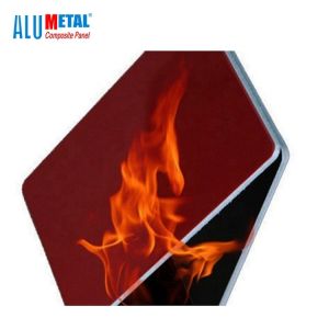 A2 Fireproof Black Acm Aluminum Composite Panel 4x8 Sheets Outdoor Wall 6000mm