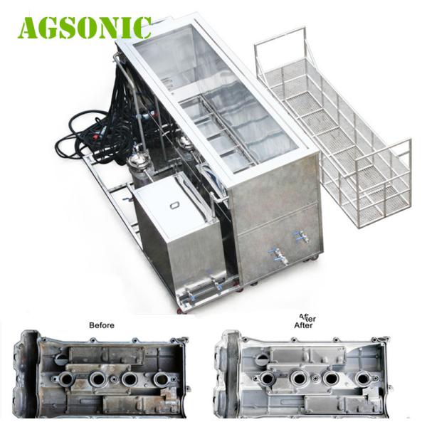 Condenser Radiator Industrial Ultrasonic Parts Cleaner , Engine Parts Cleaning