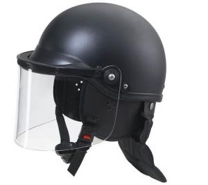 Wholesale ABS&PC Full Face Tactical Helmet with neck protector and visor for police riot control from china suppliers