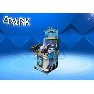 2 Kids Shooting Aliens Arcade Game Machine Playground Equipment