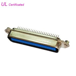 Champ PCB Straight Angle Plug 50 Pin Centronics Connector Certicified UL