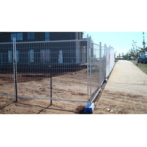 Galvanized Temporary Fence Panels 2.1m*3.5m with brace OD32mm*1.5mm Mesh 60mm