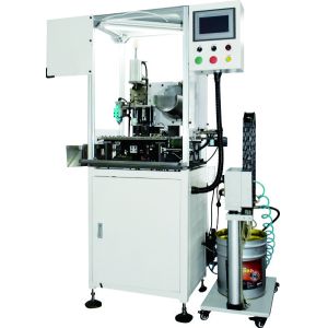 Fully Automatic Oil Seal Spring Loading Machine with Oil Ejector, Spring Feeding