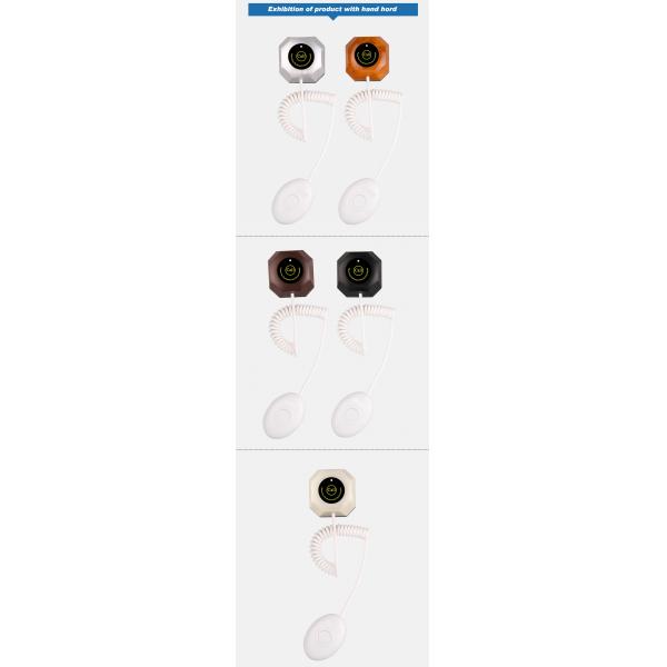 Hospital wireless nurse calling button with 1m prolonged cable