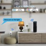 Home Automation Tuya Smart Outlet With Remote Switch CE Certificate