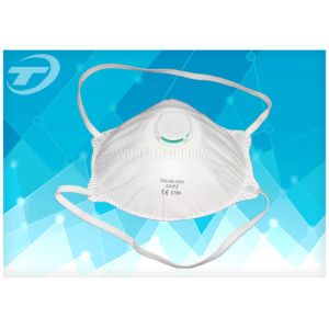 White EN 149 CE Disposable Face Mask FFP 1 Disposable Dust Mask