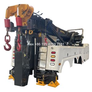 Wholesale 110000 Lbs. Heavy Duty Rotator Wrecker Body With Continuous Rotation Recovery Boom from china suppliers