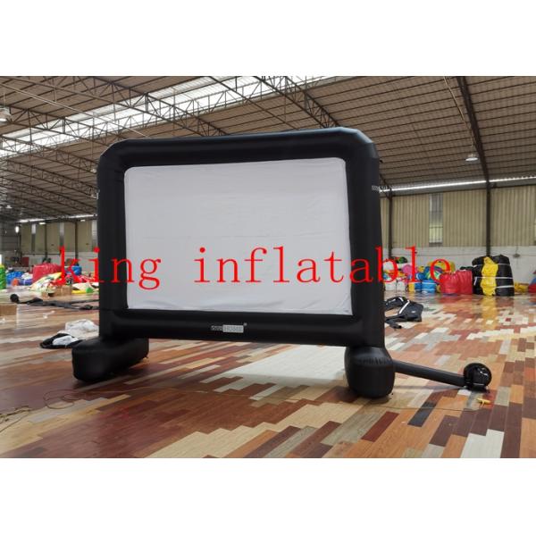 0.65 mm PVC tarpaulin 6*4 m Outdoor Inflatable Movie Screen
