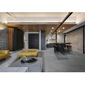 0.3mm Cement Vinyl Flooring Fireproof Damp Proof Stone Plastic Composite GKBM DP