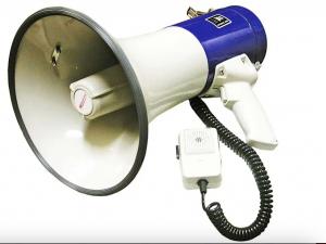 Wholesale 8 Ohm Multifunctional Megaphone Flashing Lights USB Port Portable Microphone from china suppliers