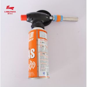 Kitchen Metal 24cm Portable Gas Torch Butane Flame Gun