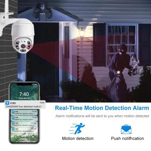 HD 3MP Night Vision Outdoor Waterproof CCTV PTZ Camera Home Security IP Camera