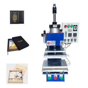 Leather Embossing Heat Pressing Machine Digital Hot Foil Stamping Machine For