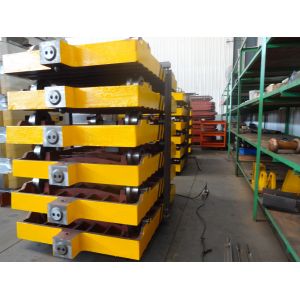 Sand casting flask for moulding line