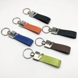 Wholesale Personalized Leather Key Chain Brass Custom Soft Enamel Nickel Plated from china suppliers