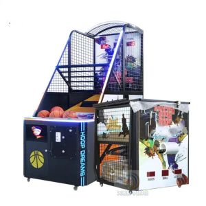 240V Coin Operated Electronic Arcade Basketball Machine Shooting Games