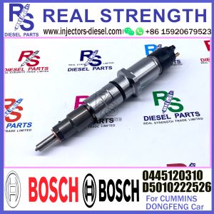0445120106 Diesel Engine Fuel Injector 0445120310 D5010222526 For Dongfeng