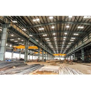 Wholesale Wide Span Reinforced Mobile Storage Prefab Steel Structure for Punching Processing Service from china suppliers