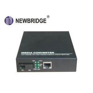 Buy cheap 10 100/1000M Media Converter Dual Fiber Single Mode 1310nm 0 - 20km from wholesalers