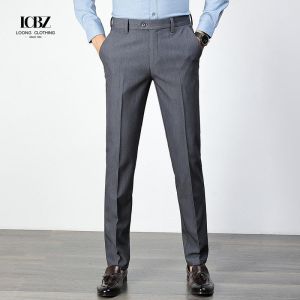 Wholesale Plus Size Chino Casual Men's Pants Trousers with Side Pockets in Nonwoven Fabric from china suppliers