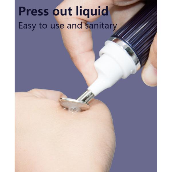 PMMA Eye Serum Airless Bottle 10ml 15ml Zinc Alloy Pump Head Cosmetic Cream Bottle