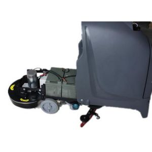 Walk Behind Floor Scrubber with 2000 m2/h Efficiency 40L Solution Tank and 45L