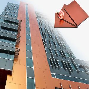 Weatherproof ACM Aluminum Panels , Aluminium Composite Panel Fire Resistance 4x8