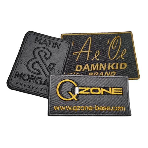 Washable Iron On Clothing Patches , Personalised Embroidered Patches