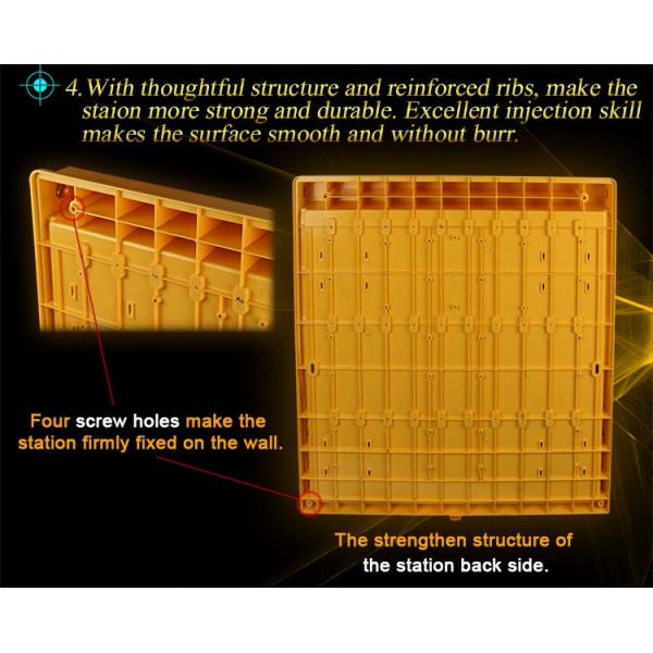 Combined Design Brady Lockout Station With Clip Working Tickets Function