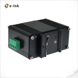 PoE Pass-Through Switch with 95W Input and 71W Output for Harsh Environments