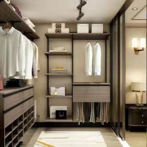Functional and Stylish MDF Bedroom Armoire Wardrobe Design with Moisture