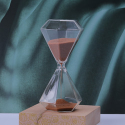 Gold Glass Hourglass 5 Minutes 15 Minutes 30 Minutes Diamond Hour Glass Free