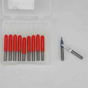 Single-Edge Column Milling Cutter with Two-Color Plate ABS Organic Sheet Acrylic