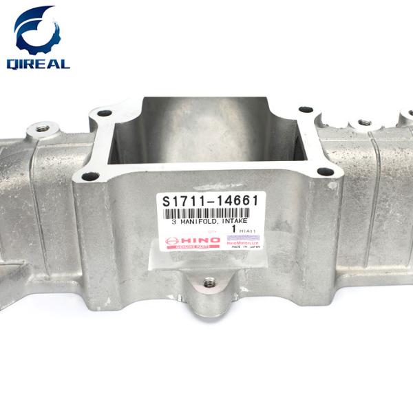J05E Excavator Engine Parts VHS171114661 S1711-14661 S171114661 Intake Manifold For SK200-8 SK250-8