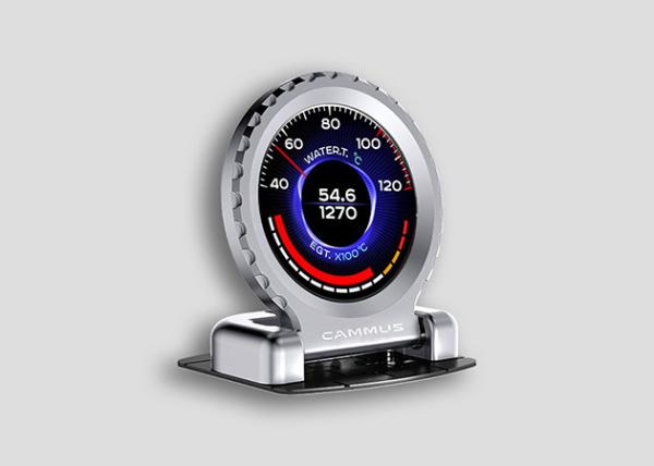Quality 9 Colors LCD Autometer Fuel Level Gauge Programmable Multi Function for sale