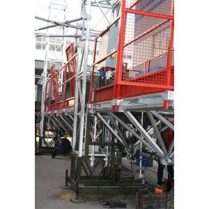 Adjust Customer Industrial Elevators 25m length Aluminum platform