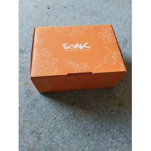 Hot sale customized corrugated box paper soap mailing box for transportation