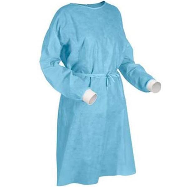 PP Non-Woven Disposable 15g Lightweight Visitor Gown CE Far Infrared Disposable