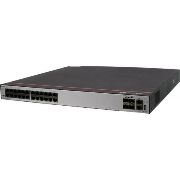 S5735-S24P4X, Huawei S5735-S switch, 24 x 10/100/1000BASE-T ports, 4 x 10 GE SFP