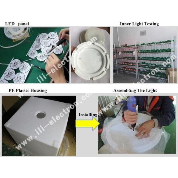 wireless control shining plastic led ice bucket with stand for indoor and outdoor