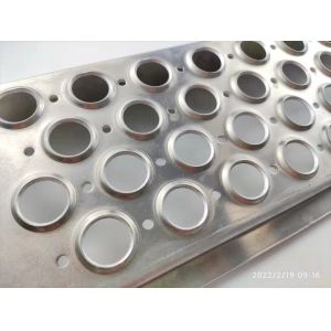 Galvanized Steel Roof Safety Walkway Grating with Round Holes